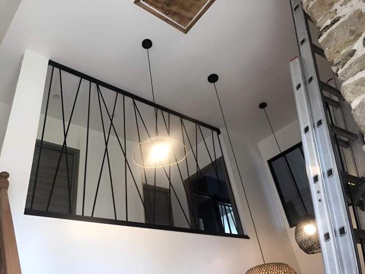 Garde-corps design sur mesure La Bourboule