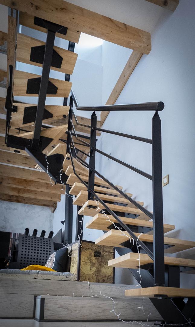 Escaliers sur mesure en acier Puy-de-Dôme